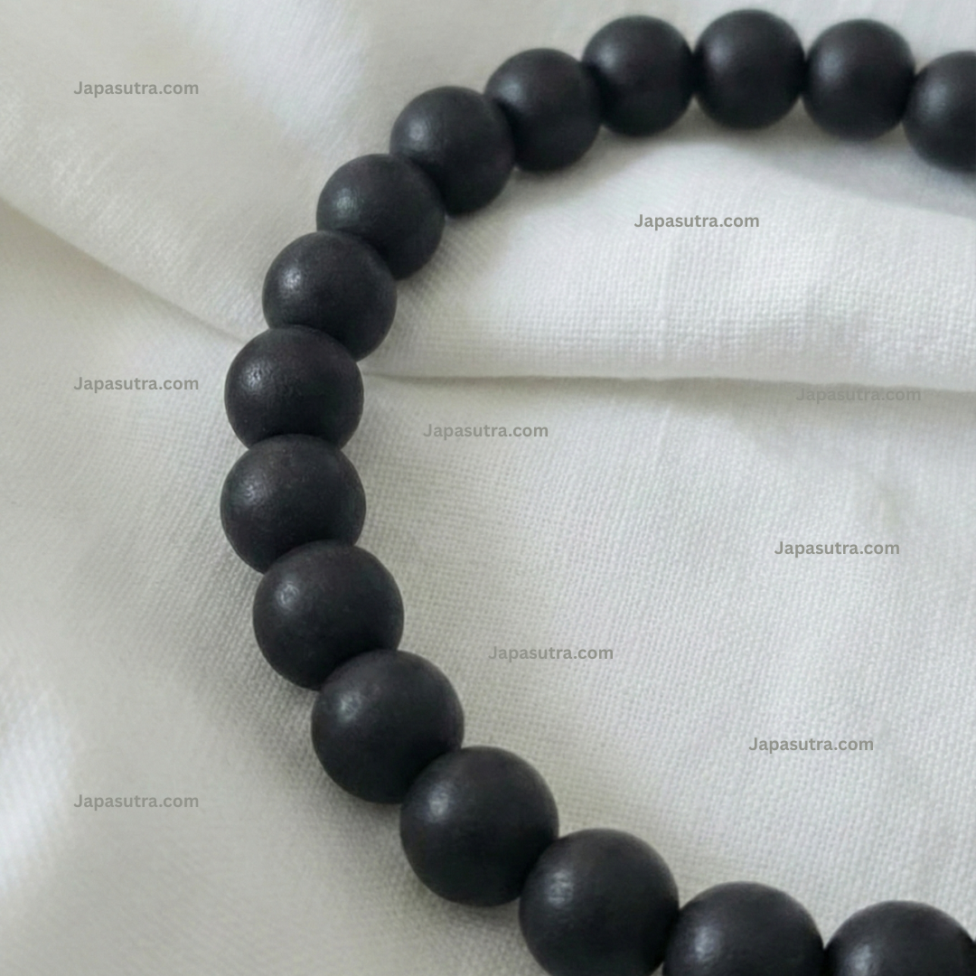 Normal Karungali Bracelet – 8mm | 26 Beads | Original Ebony Wood