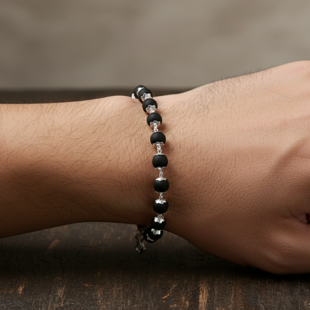 silver plated bracelet|6.5mm